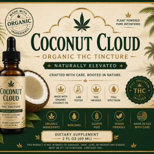 Coconut Cloud Organic Tincture