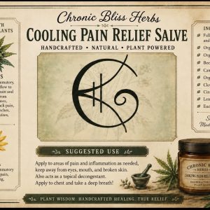Chronic Bliss Cooling Pain Salve